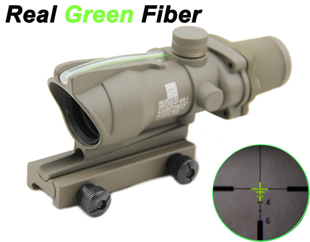 ACOG 4X32 Real Green Fiber GREEN Illuminated Scope
